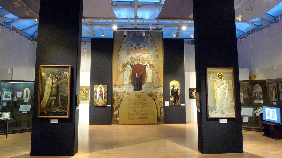Не «академик», но новатор: выставка «В.М. Васнецов и последователи» в Музее истории религии