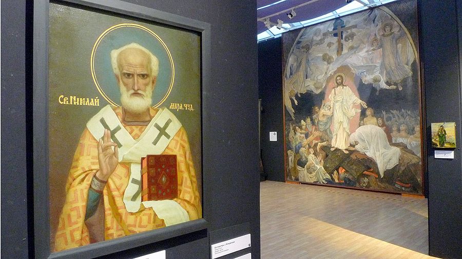 Не «академик», но новатор: выставка «В.М. Васнецов и последователи» в Музее истории религии