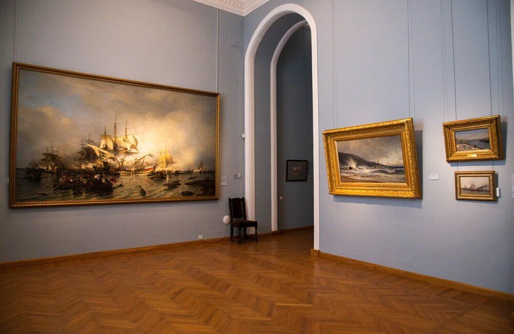 Русский музей присоединился к юбилейной выставке Алексея Боголюбова в Саратове