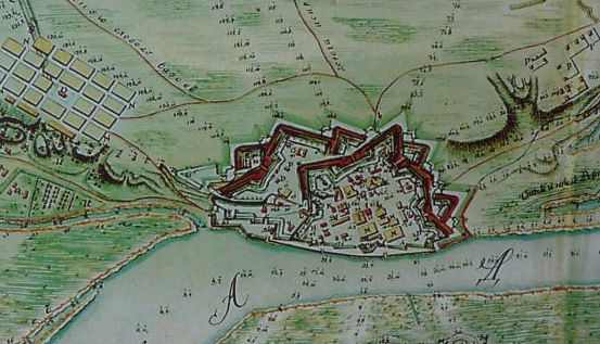 План крепости Азов