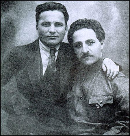 Сергей Киров и Серго Орджоникидзе