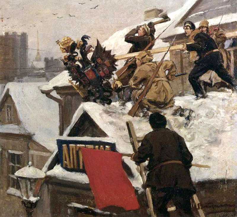 Иван Владимиров. «Долой орла!». 1917–1918