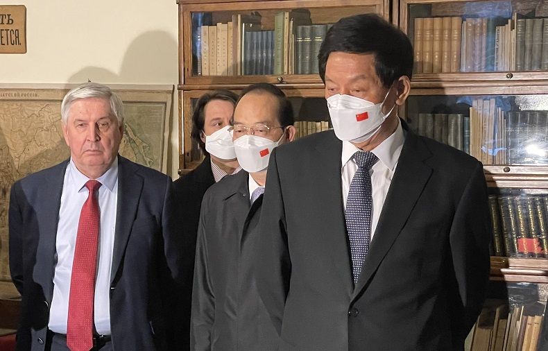 Спикер парламента Китая Ли Чжаньшу посетил «Горки Ленинские»