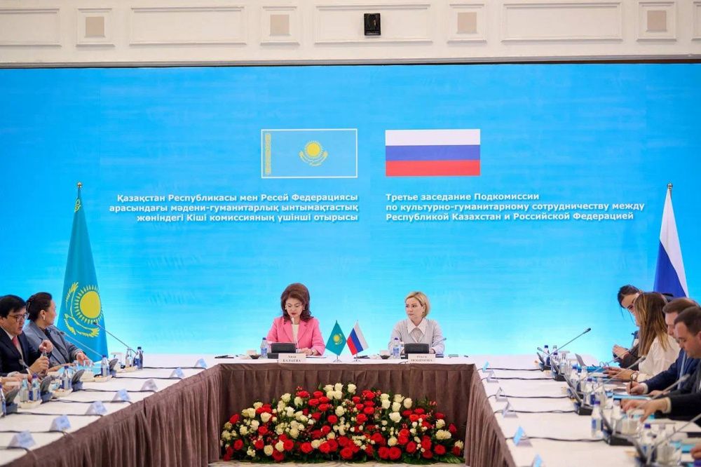В Алматы обсудили культурно-гуманитарное сотрудничество России и Казахстана