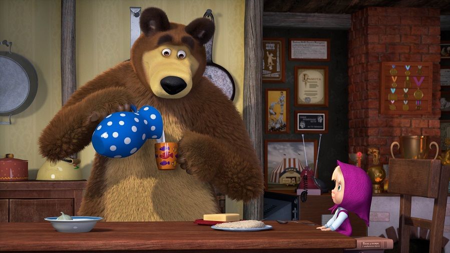 Мини-фильм «Маша и Медведь в кино: 12 месяцев» выйдет в декабре