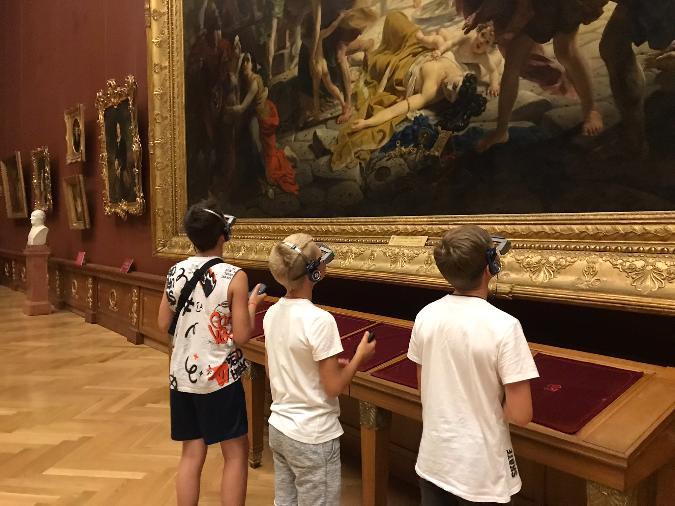 Русский музей покажет в Баку цифровой проект, посвященный картине Карла Брюллова  «Последний день Помпеи» 