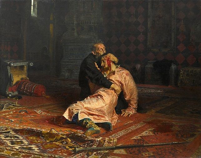Картину «Иван Грозный и сын его Иван» впервые показали после реставрации