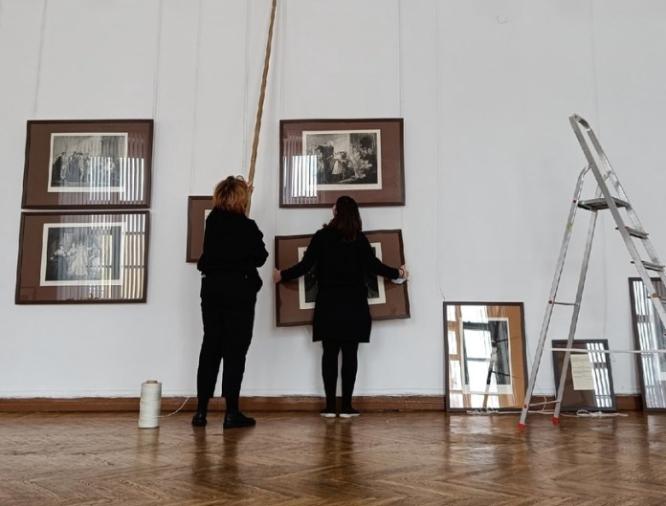 В Рязани начала работать выставка печатной графики из коллекции Виктора Беликова