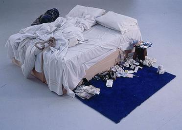 Скандальное современное искусство: «Моя кровать»