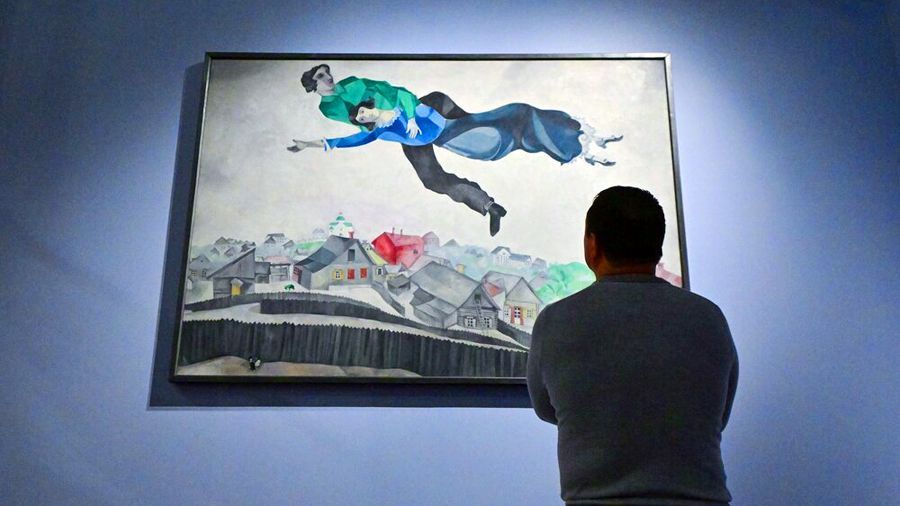 От «Прогулки» до «Мертвых душ»: что показывают на выставке Шагала в Пушкинском музее