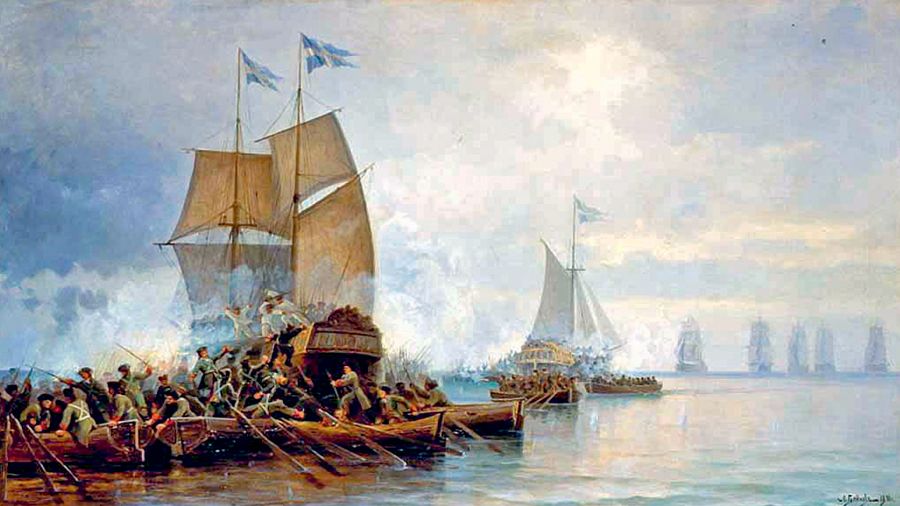 Царское ли это дело — абордаж: 310 лет назад русские одержали первую морскую победу над шведами