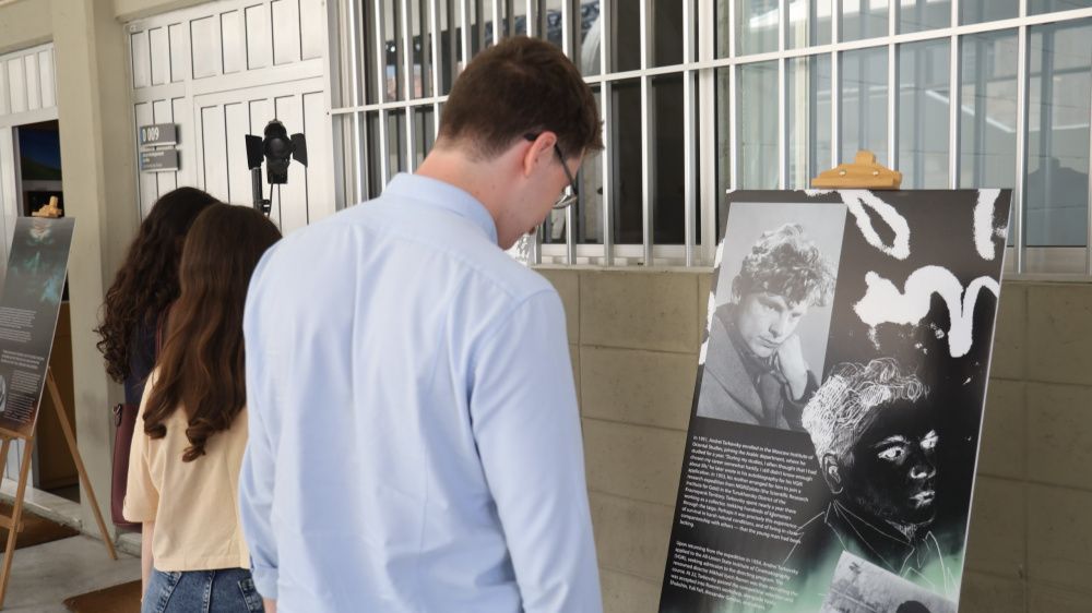 Фотовыставка «Тарковские: отец и сын» открылась в Ливане