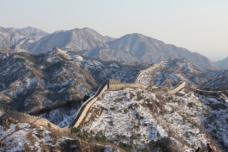 Участок Великой Китайской стены обрушился после землетрясения