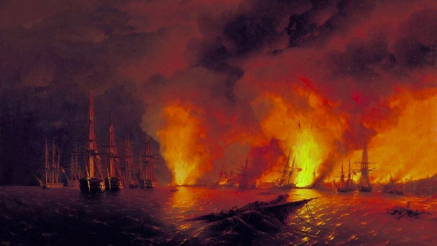 Последний бой под парусами: как русские моряки 170 лет назад били врага под Синопом