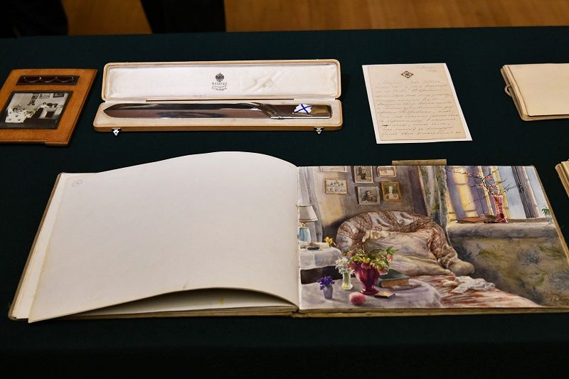 В Русском музее представили коллекцию рисунков великой княгини Ольги Александровны