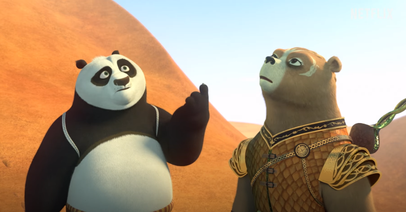 Вышел трейлер мультсериала «Кунг-фу панда: Рыцарь-дракон»