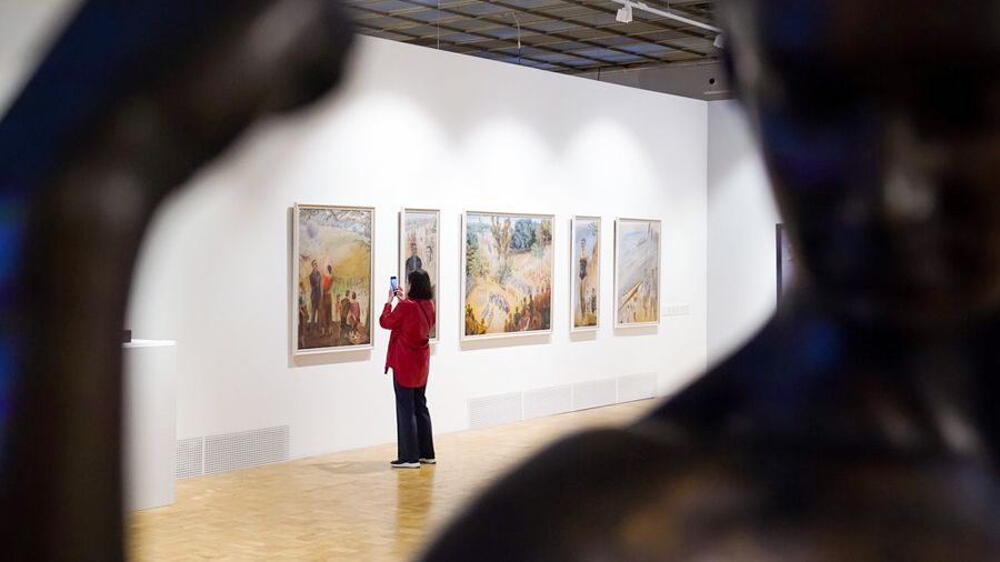 В Калуге показали свыше 10 работ Александра Дейнеки из фондов Третьяковской галереи