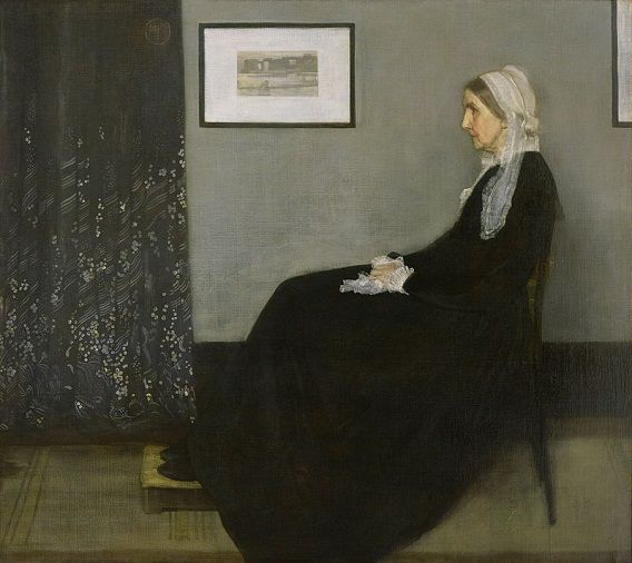 Скандальное искусство: «Аранжировка в сером и черном, № 1: портрет матери» Джеймса Уистлера