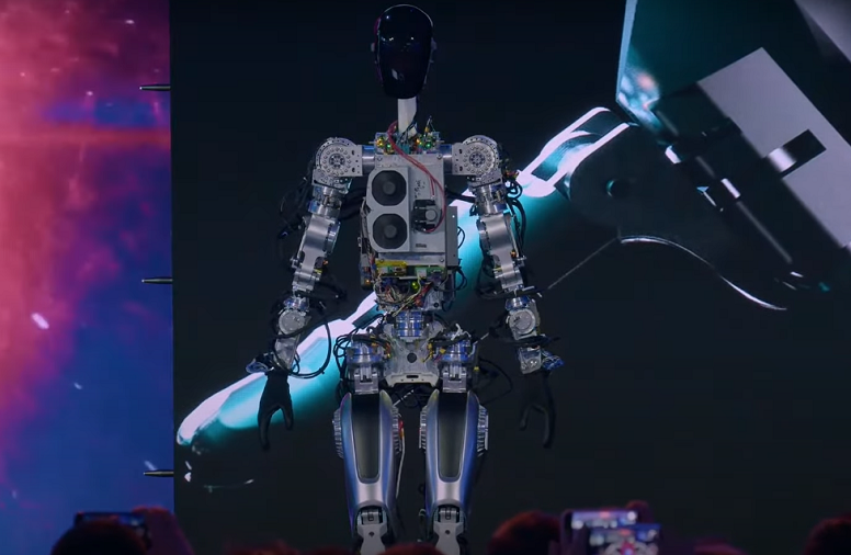 Робот-андроид Optimus от Илона Маска станцевал на своей презентации