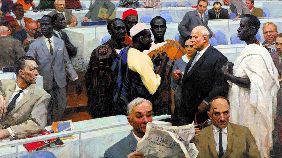 Главный пропагандист Советского Союза: как Хрущев в Нью-Йорк приплыл