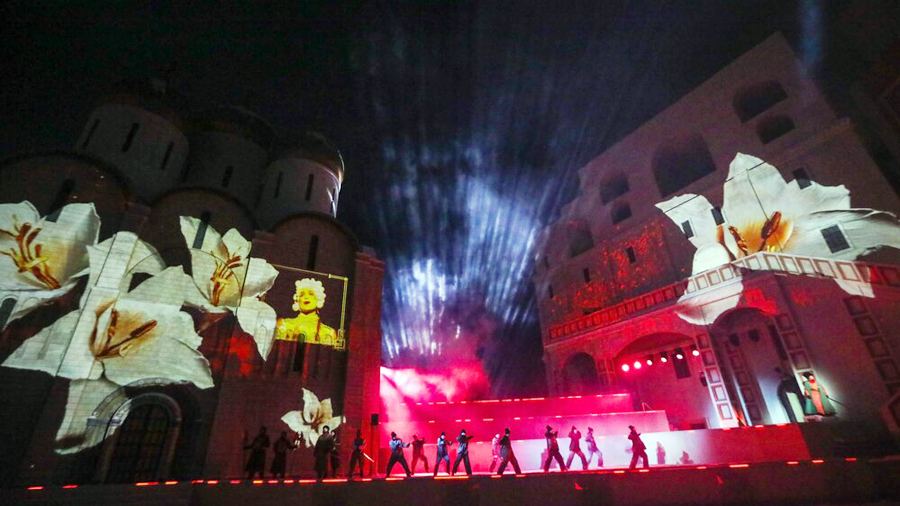 В кинопарке «Москино» прошло представление ко Дню народного единства