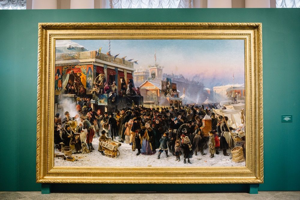 В Русском музее после реставрации представили картину Маковского