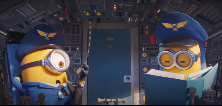 Третий трейлер мультфильма «Миньоны: Грювитация» появился в Сети