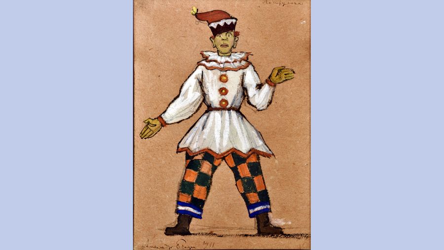 Александр Бенуа. «Петрушка». 1911