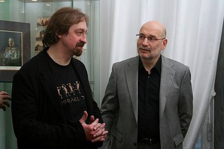 Игорь Сакуров и Борис Акунин