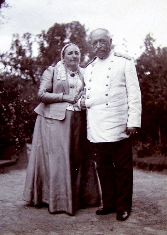 Н. Игнатьев с женой  Екатериной Леонидовной. 1901
