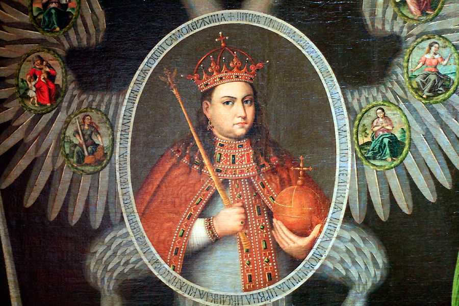 Неизвестный художник. «Портрет самодержицы Софьи Алексеевны». Конец VII века (?)