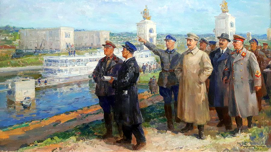 Генплан Москвы 1935 г.