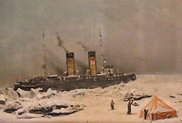 Ледокол «Красин» спасает экспедицию Умберто Нобиле