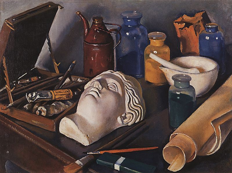 «Атрибуты искусства». 1922