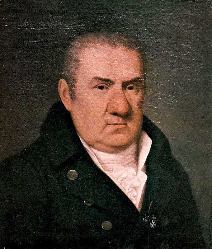 Giuseppe Poli. Портрет Джакомо Кваренги