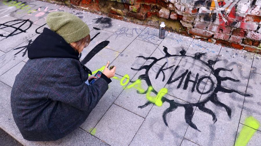 Поклонница группы «Кино»