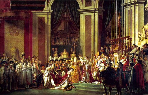 Жак-Луи Давид. Коронация императора Наполеона I и императрицы Жозефины