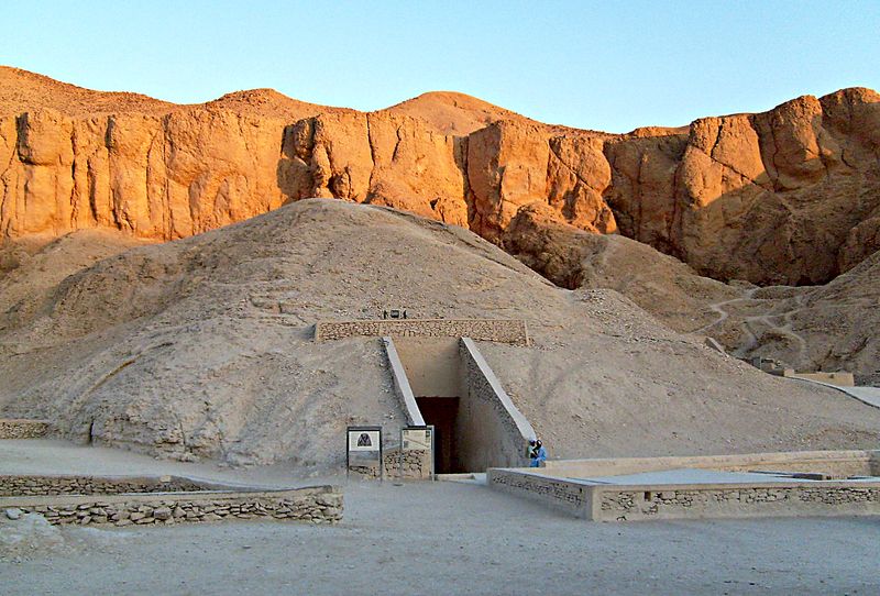 Вход в гробницу Тутанхамона