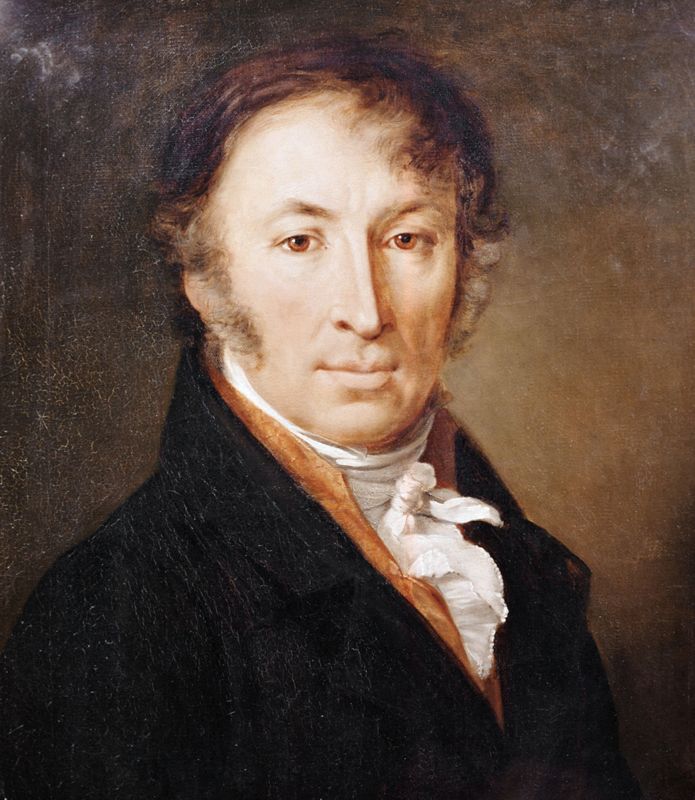 Василий Тропинин. «Портрет  Николая Карамзина». 1818