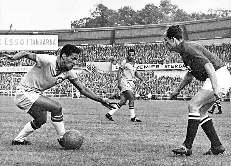 Матч СССР–Бразилия. Гётеборг, 1958