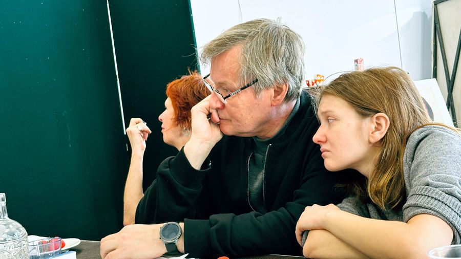 «Дядя». Репетиции «Дядя». Репетиции