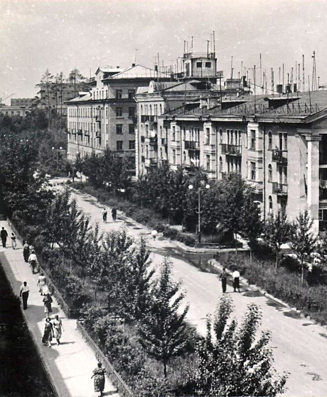 ул.Сталина (Циолковского) в 1950 году