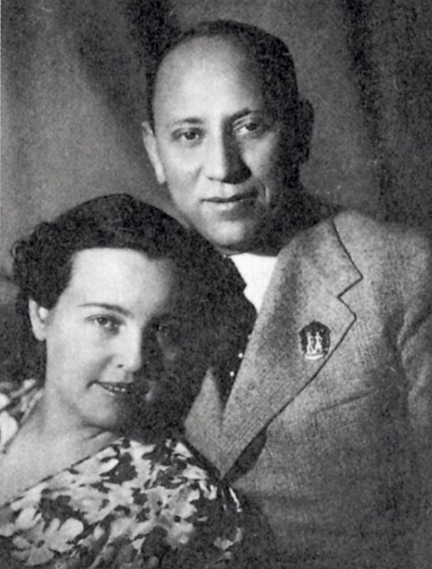 Супруги Рыбкины. 1940-е