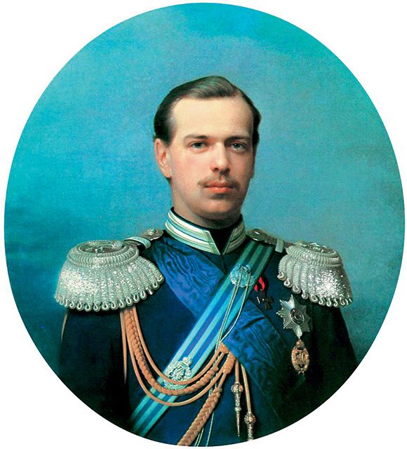 С. Зарянко. «Портрет Великого князя Александра Александровича». 1867