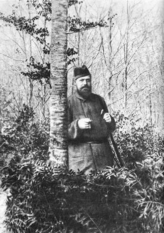 Император Александр III на охоте. Фотография 1880-х годов