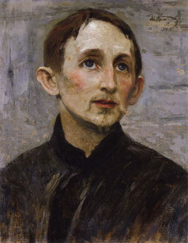 М. Нестеров. «Портрет Аполлинария Васнецова». 1890