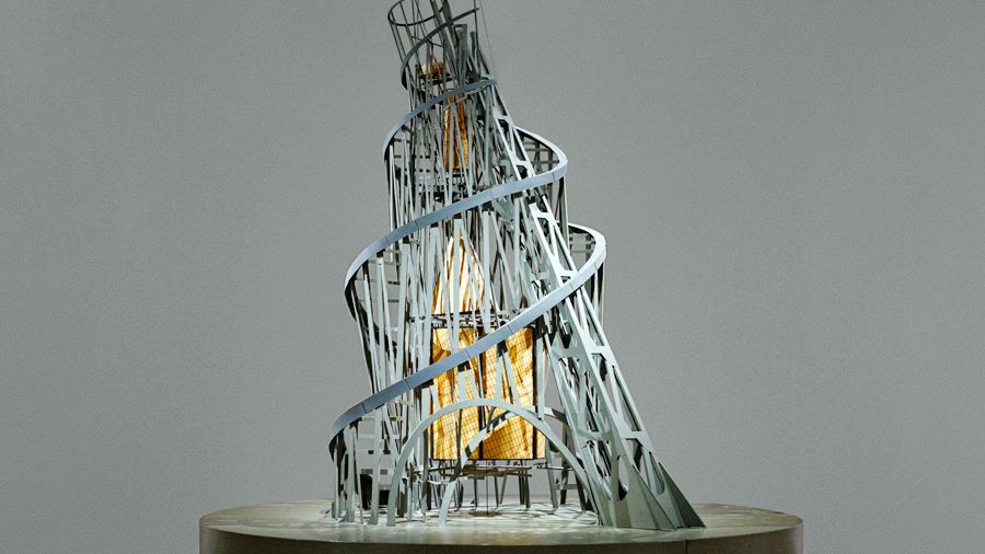 Владимир Татлин. «Модель проекта Памятника III Интернационалу» (1920) Реконструкция 1987-1991