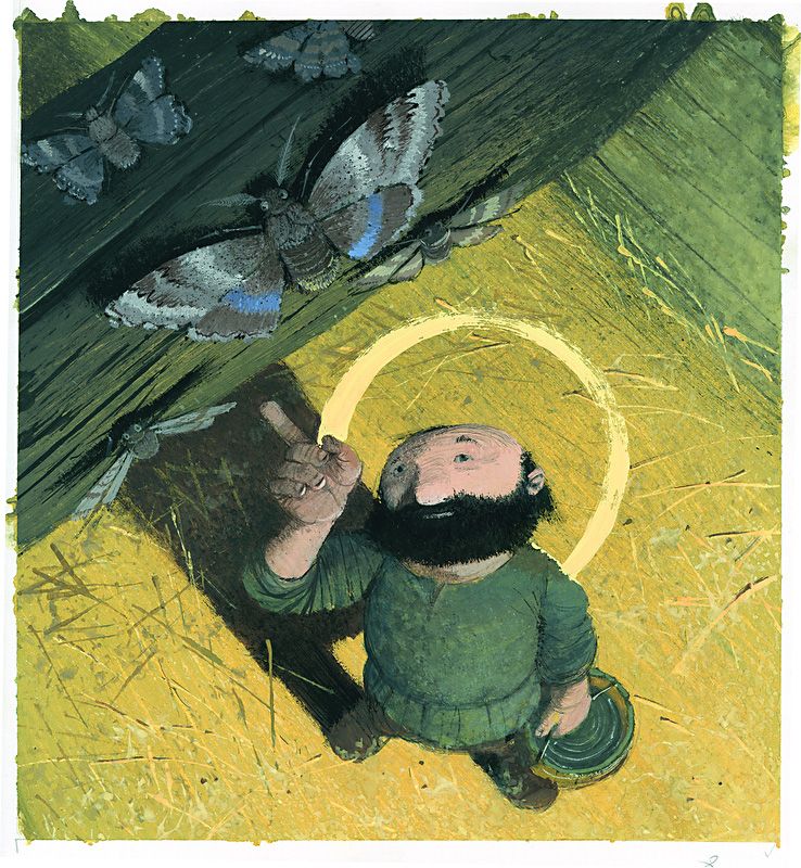 Иллюстрация. Жюль Сюпервиль. «Вол и осел при яслях». 2013