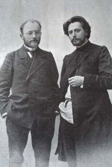 Викентий Вересаев и Леонид Андреев, 1912