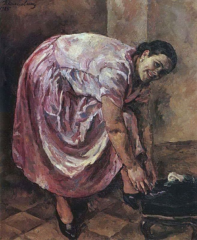 П. Кончаловский. «Портрет дочери Натальи». 1938